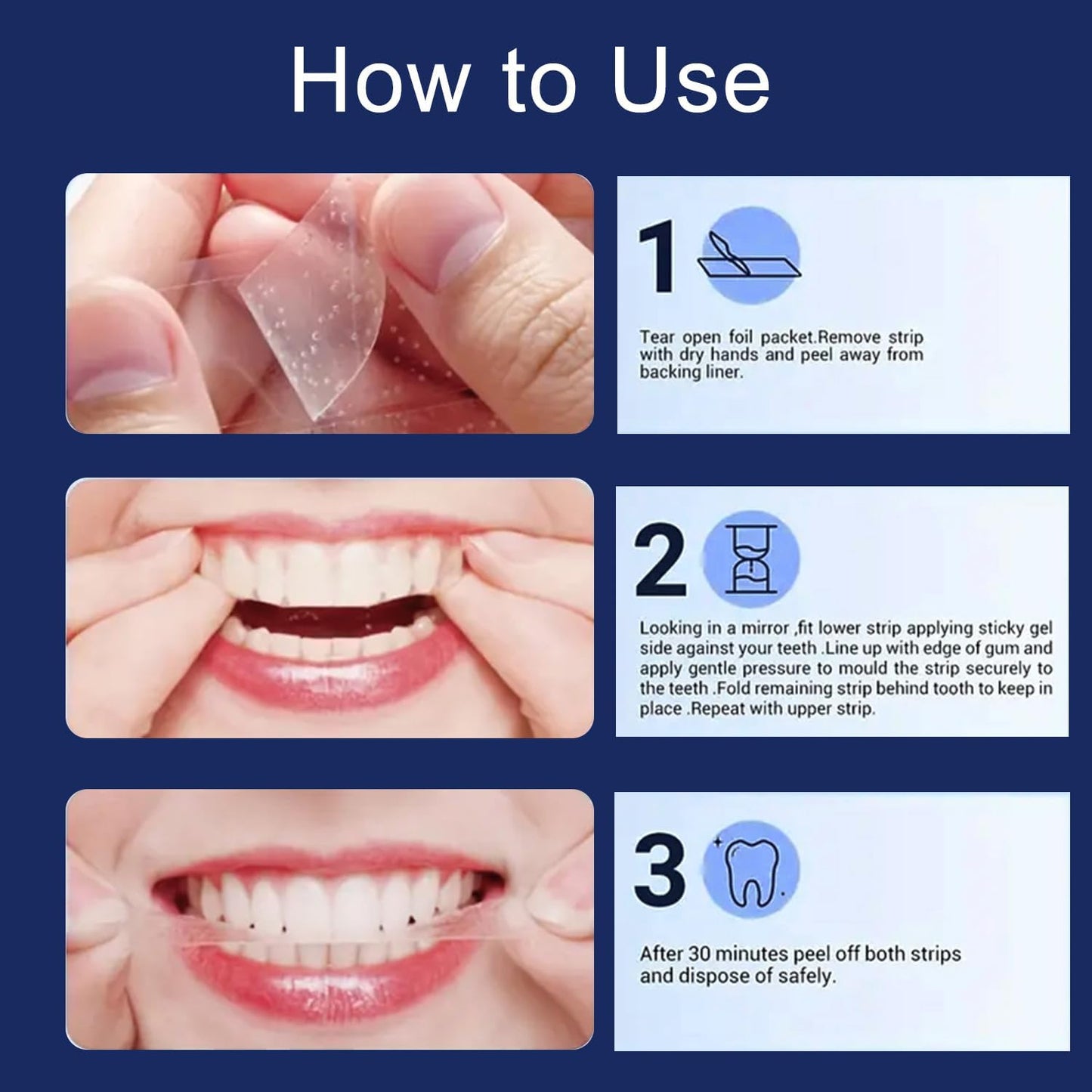 mint flavor for fresh-breath feel during and after treatment