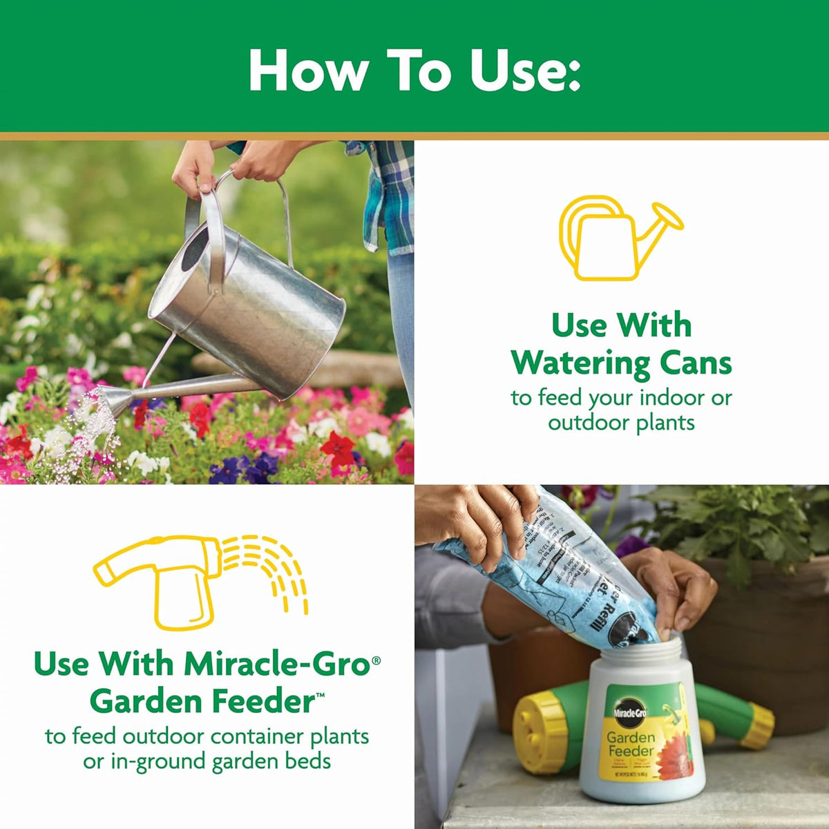 Miracle-Gro All Purpose Fertilizer – Thoughtful Gift for Plant Parents, Backyard Gardeners, and Indoor Greenery Enthusiasts