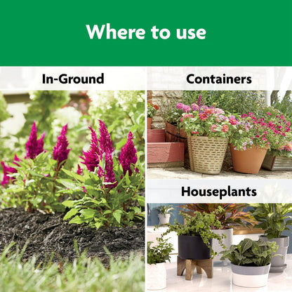 Miracle-Gro Shake 'N Feed All Purpose Plant Food for Backyard Raised Beds, Shake-On Granular Outdoor Fertilizer