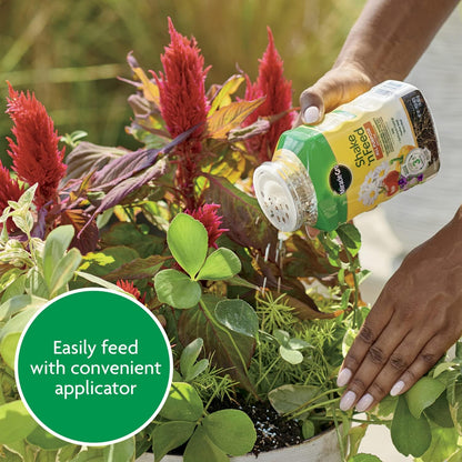 Miracle-Gro Shake 'N Feed All Purpose Plant Food for Backyard Raised Beds, Shake-On Granular Outdoor Fertilizer