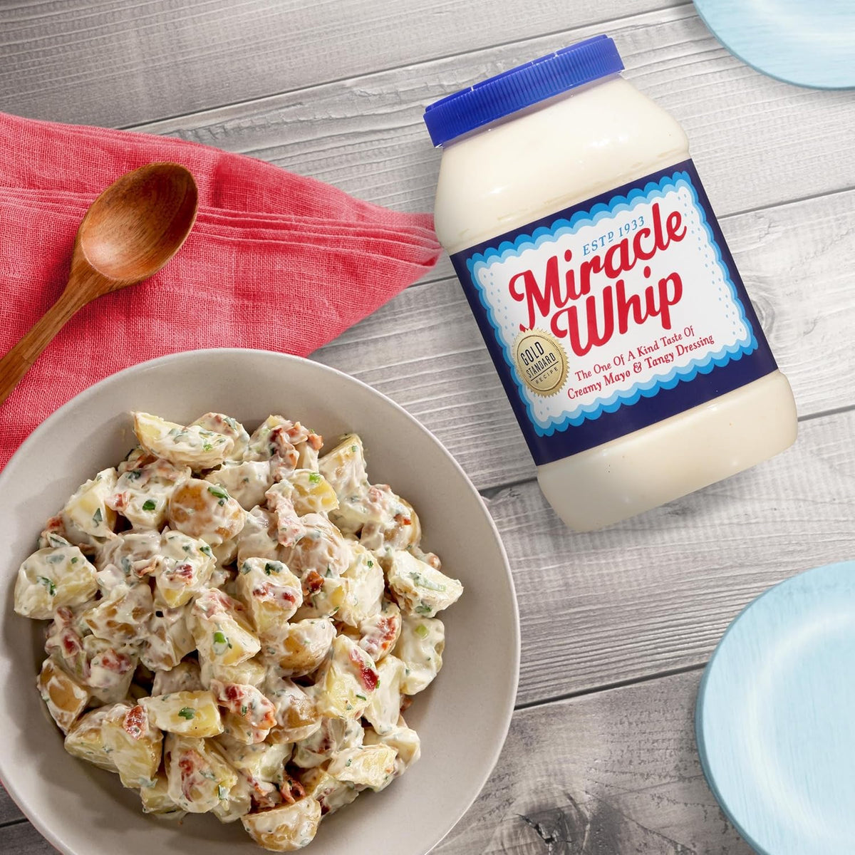 Miracle Whip Mayo-Style Spread – Tangy Flavor Boost for Healthy Sandwiches and Salads