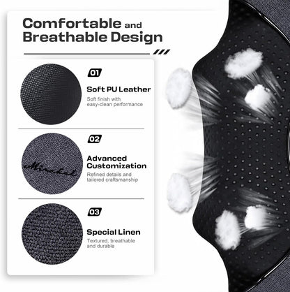 Mirakel Corded Massage Wrap with Built-In Safety Timer - Family-Friendly Pain Relief
