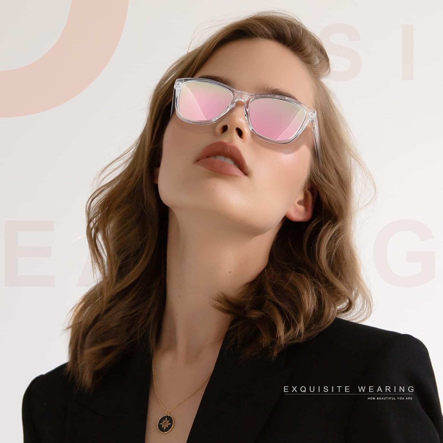 mirrored lens coating for enhanced privacy and bold fashion statement