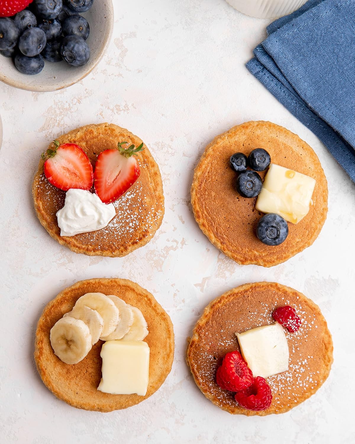 Miss Jones Baking Oat Pancake & Waffle Mix - Clean Ingredient Breakfast Staple for the Health-Conscious Pantry