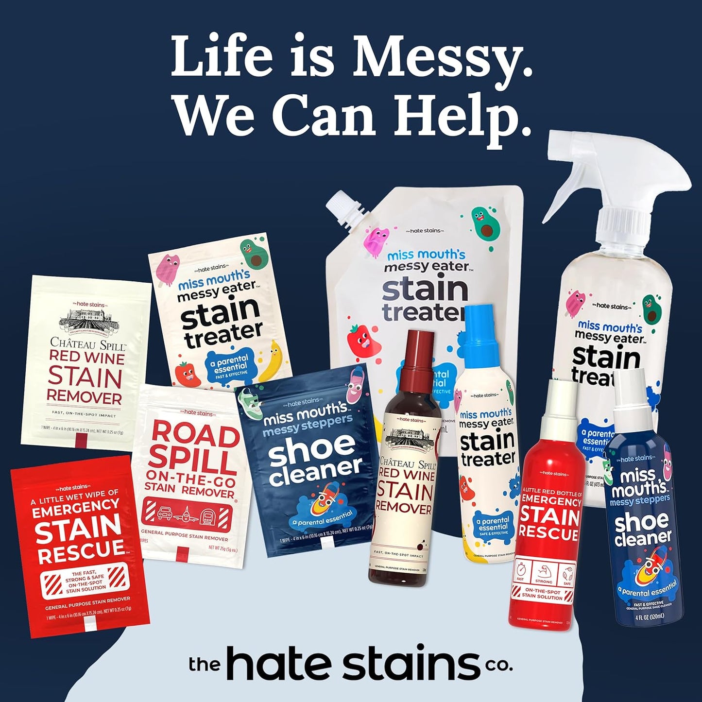 Miss Mouth's Messy Eater Stain Treater – EPA Safer Choice Non-Harsh Stain Remover for Sensitive Baby Skin
