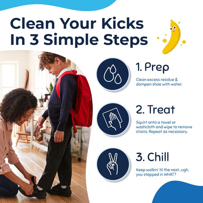 Miss Mouth's Messy Steppers Shoe Cleaner – Practical Stocking Stuffer Gift for Sneakerheads and Busy Parents