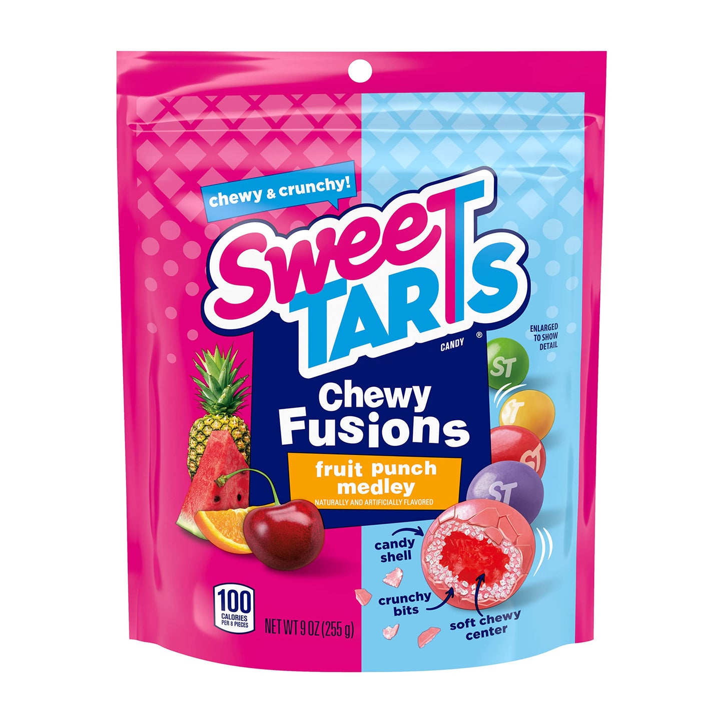 mixed fruit flavor assortment including cherry, grape, lemon, apple, orange, and various punch flavors