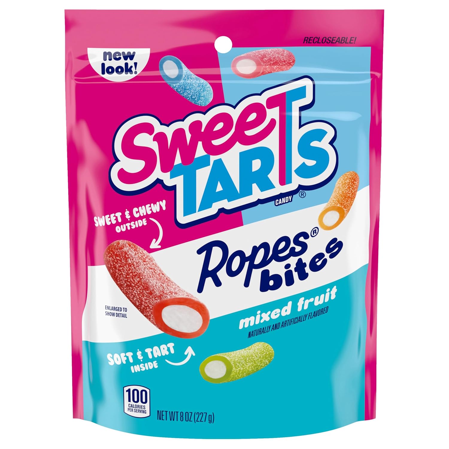 mixed fruit flavor assortment including cherry, grape, lemon, apple, orange, and various punch flavors