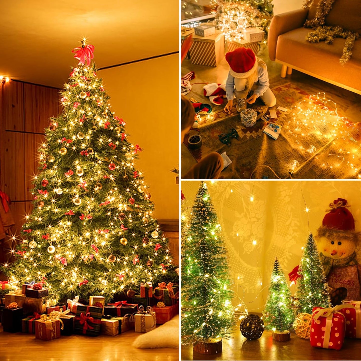 Mlambert Fairy Lights Battery Operated – Cool to Touch Kids Room Decor with Auto Shutoff Timer