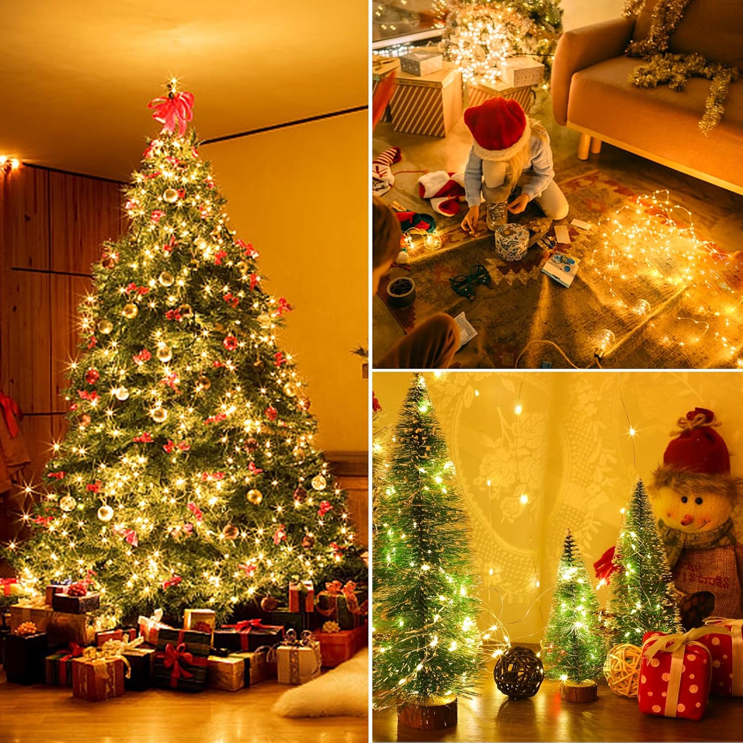 Mlambert Fairy Lights Battery Operated – Cool to Touch Kids Room Decor with Auto Shutoff Timer
