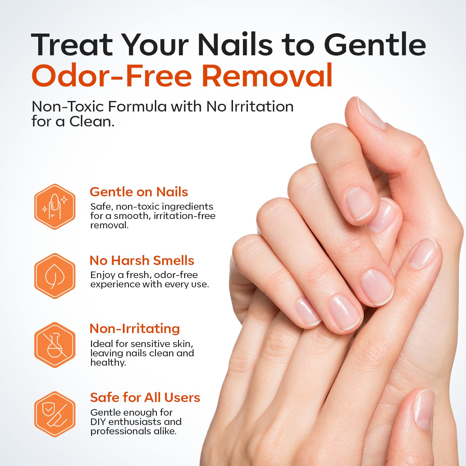 Modelones 50 ML Nail Glue Remover – Fast 2-Minute Press-On Removal for Busy Work-From-Home Routines