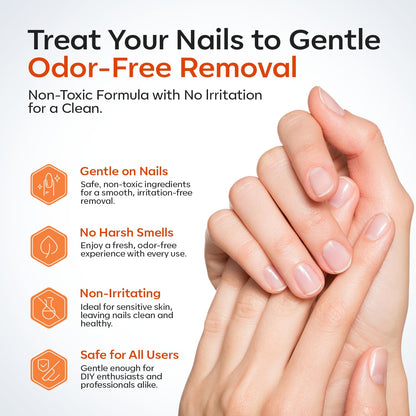 Modelones 50 ML Nail Glue Remover – Fast 2-Minute Press-On Removal for Busy Work-From-Home Routines