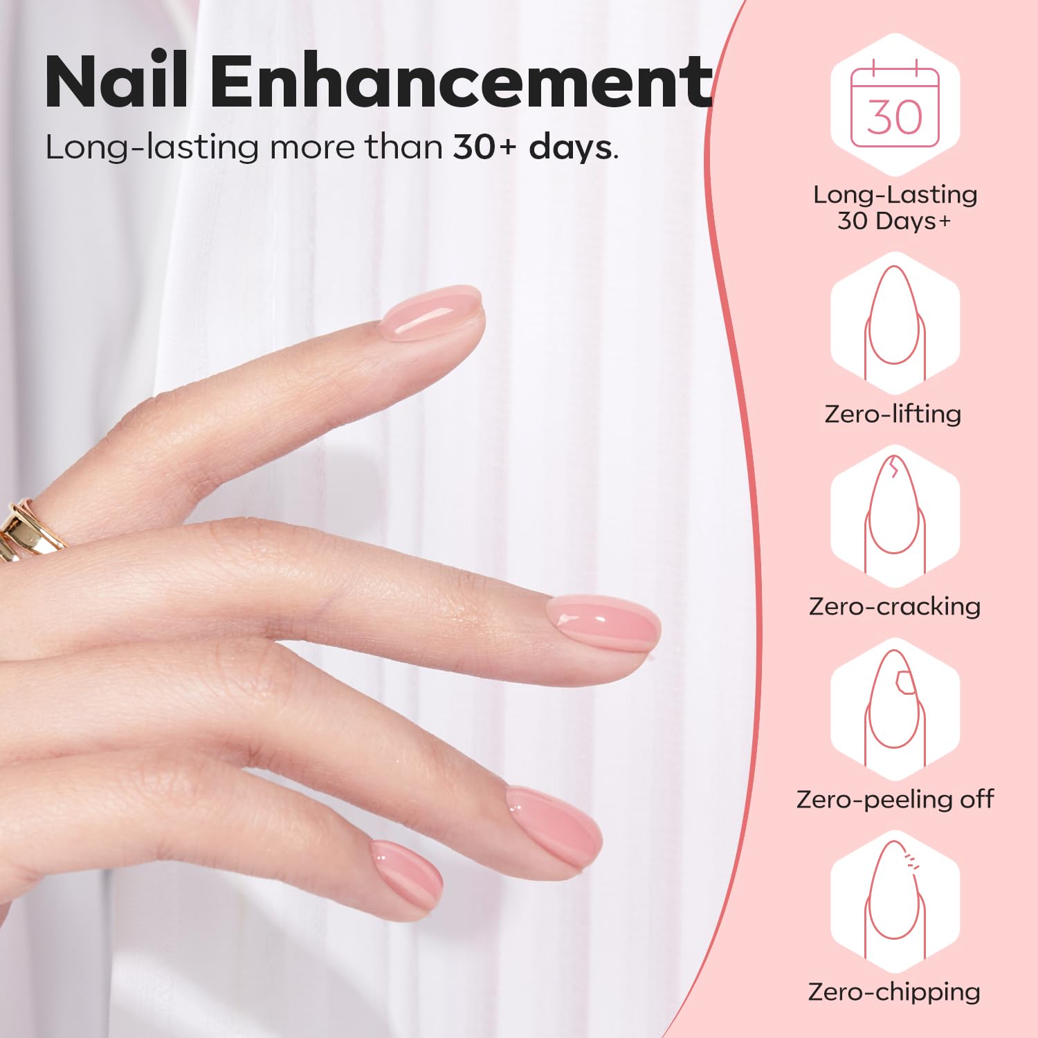 modelones 7-in-1 Builder Gel – Premium At-Home Manicure with 30+ Day Salon Wear