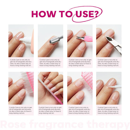 Modelones Cuticle Remover Kit — Complete Manicure Gift Set for Women, Birthday & Holiday Beauty Present