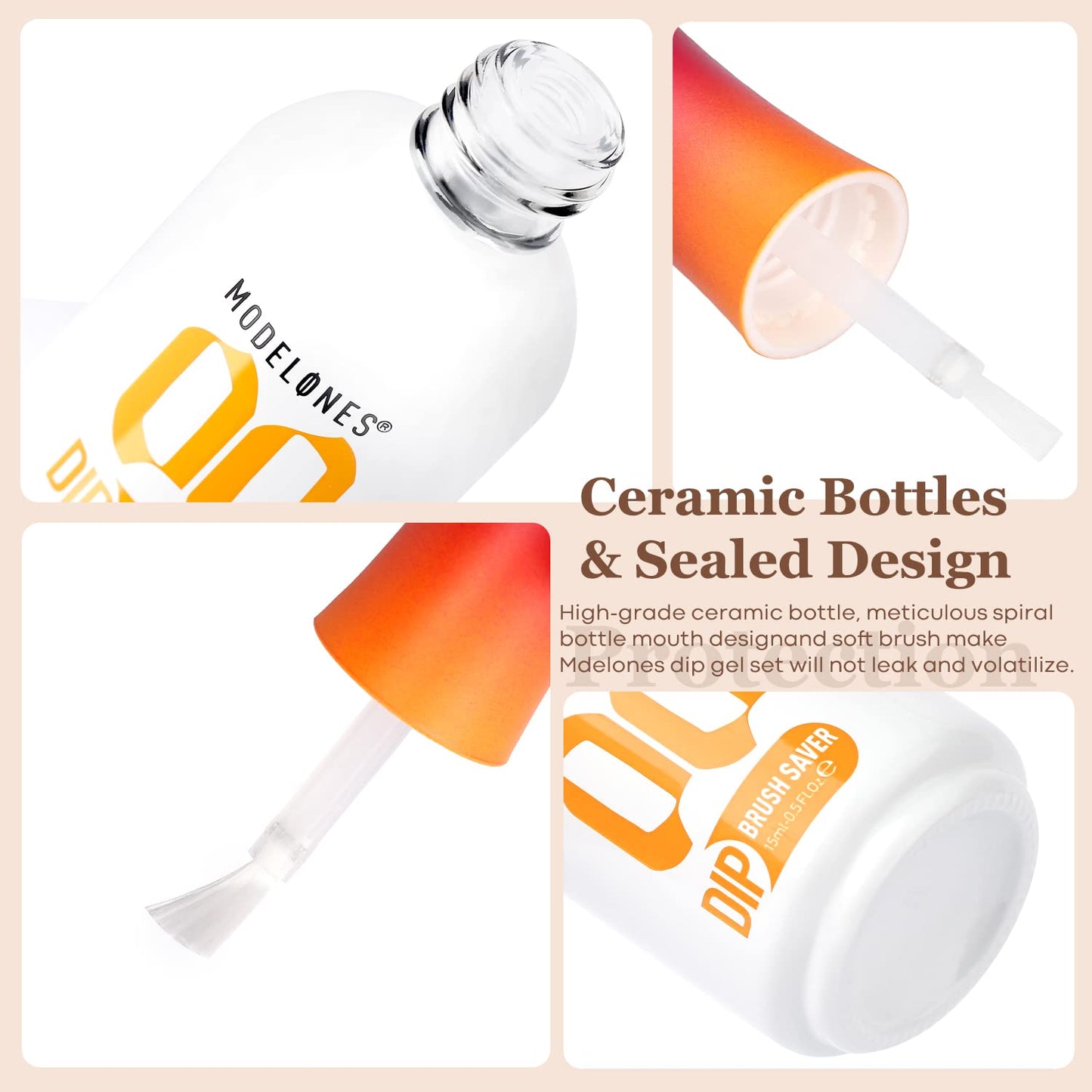 Modelones Dip Powder Liquid Set – Self-Care Manicure Ritual for a Cozy Night-In