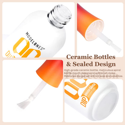 Modelones Dip Powder Liquid Set – Self-Care Manicure Ritual for a Cozy Night-In