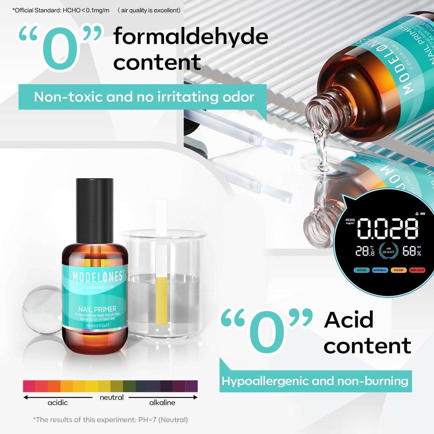modelones Gel Top Coat Set – Salon-Quality Birthday Gift for Her, No-Wipe Glossy Nail Finish