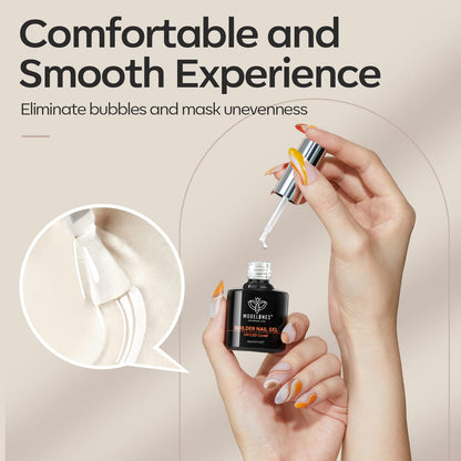 modelones Paraben-Free Builder Gel – Calming Nail Ritual with Non-Toxin, Low-Smell Formula
