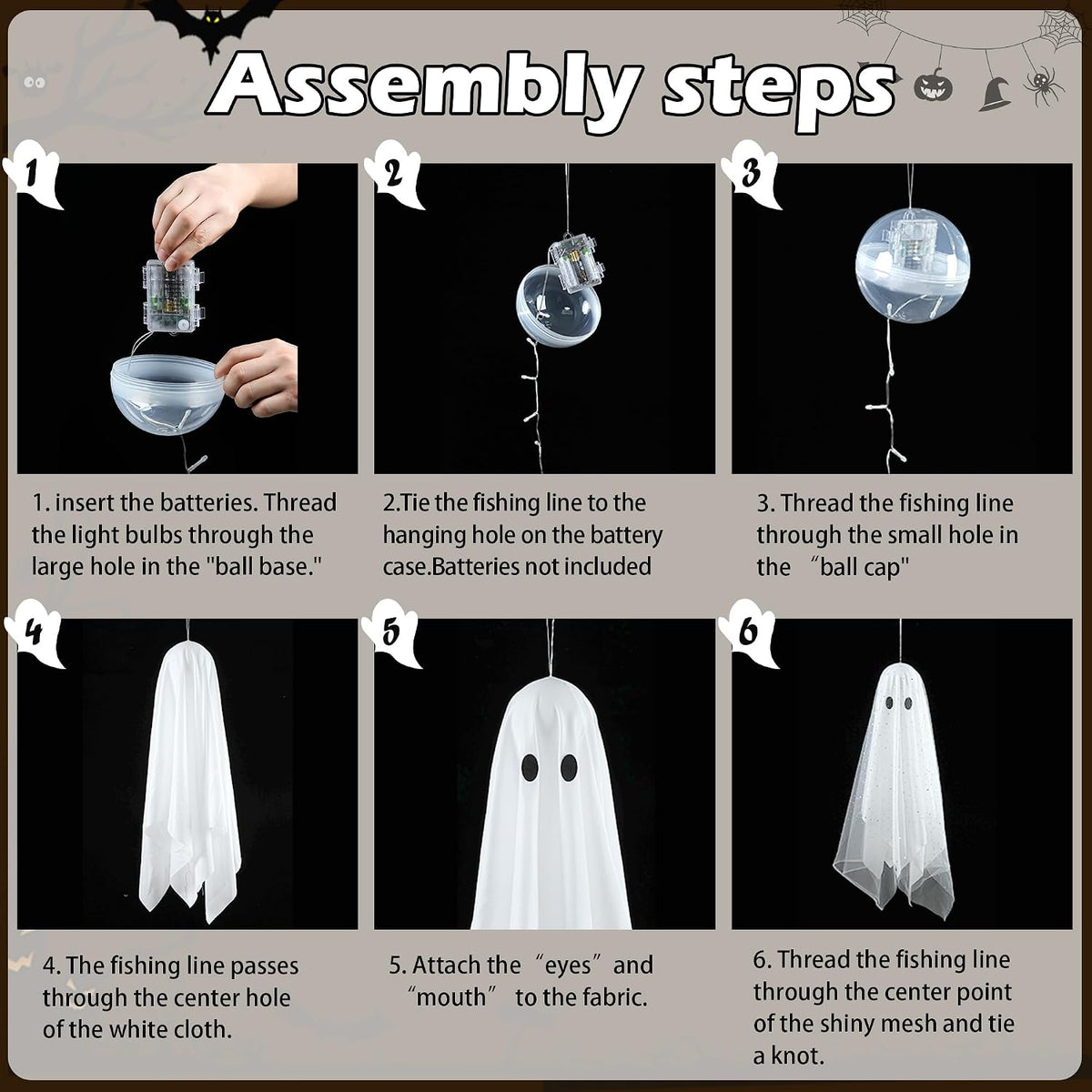 modular assembly with stored-compact form factor for off-season storage