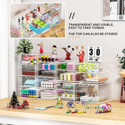 modular side-by-side placement capability and stackable countertop use