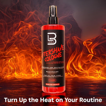 moisturizing formula enriched with aloe vera, green tea extract, peppermint, cedarwood, and lavender oils
