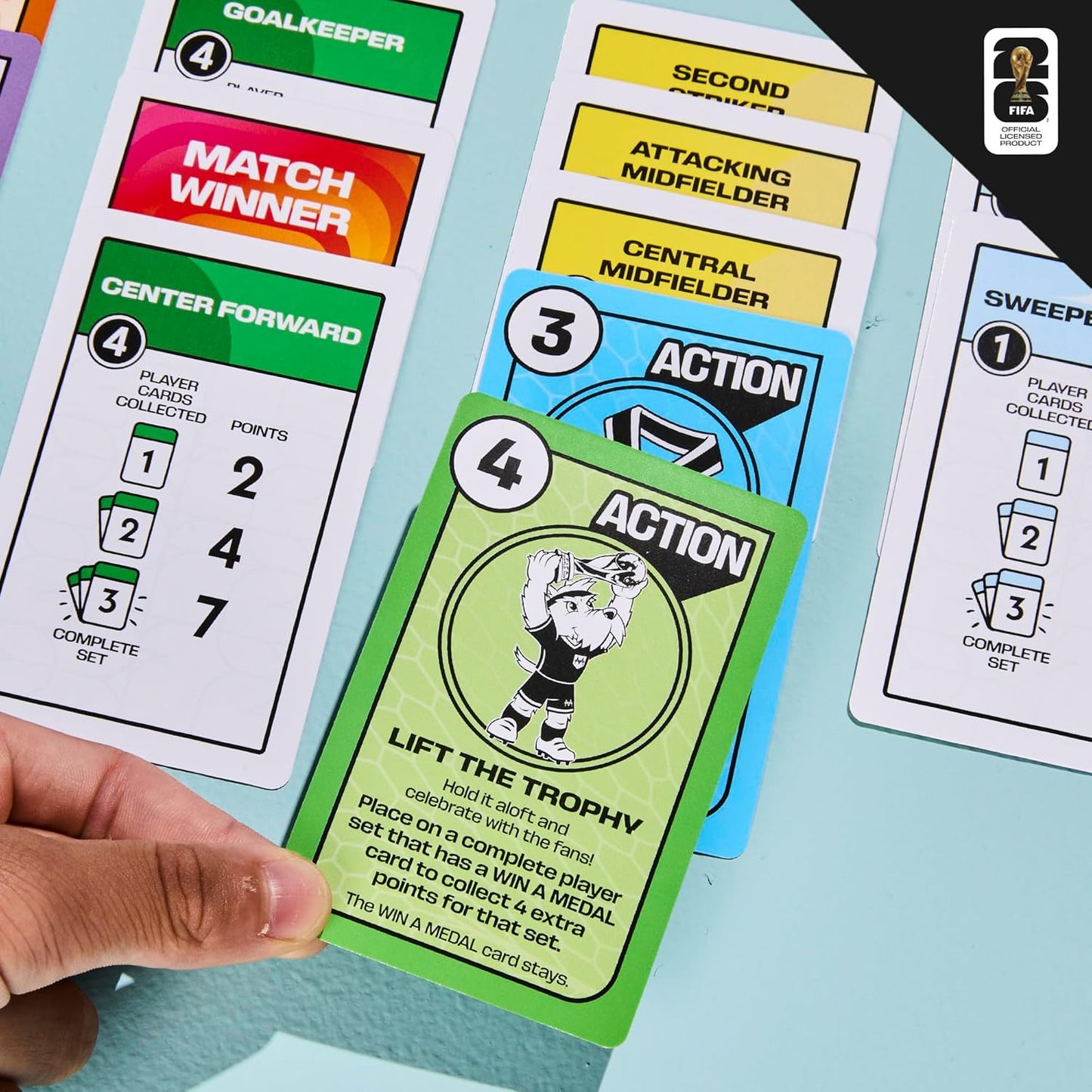 Monopoly Deal FIFA World Cup 2026 Edition – Soccer Fan Birthday Gift for Kids and Adults, Officially Licensed Card Game Ages 8+