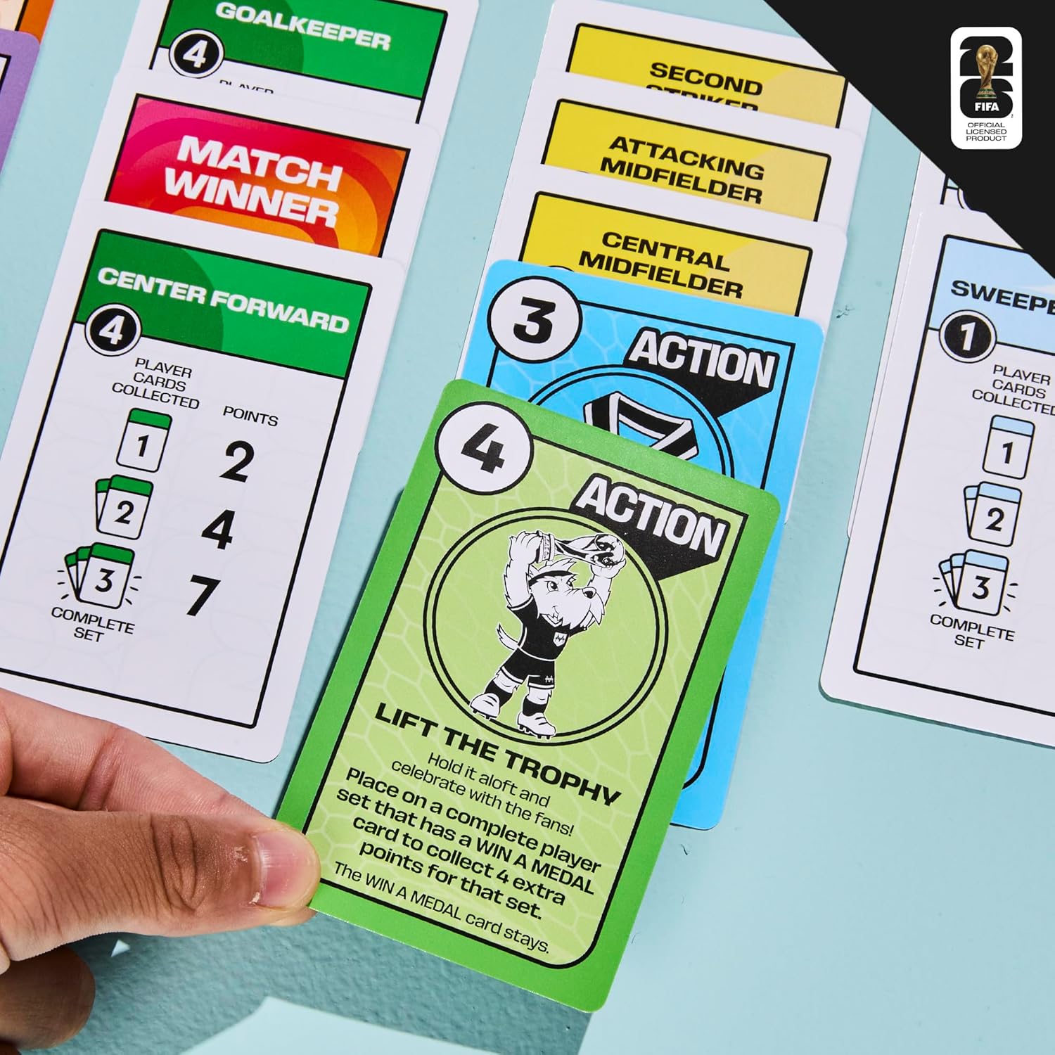 Monopoly Deal FIFA World Cup 2026 Edition – Soccer Fan Birthday Gift for Kids and Adults, Officially Licensed Card Game Ages 8+