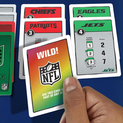 Monopoly Deal NFL Edition – Stocking Stuffer and Birthday Gift for Football Fans and Kids Ages 8+