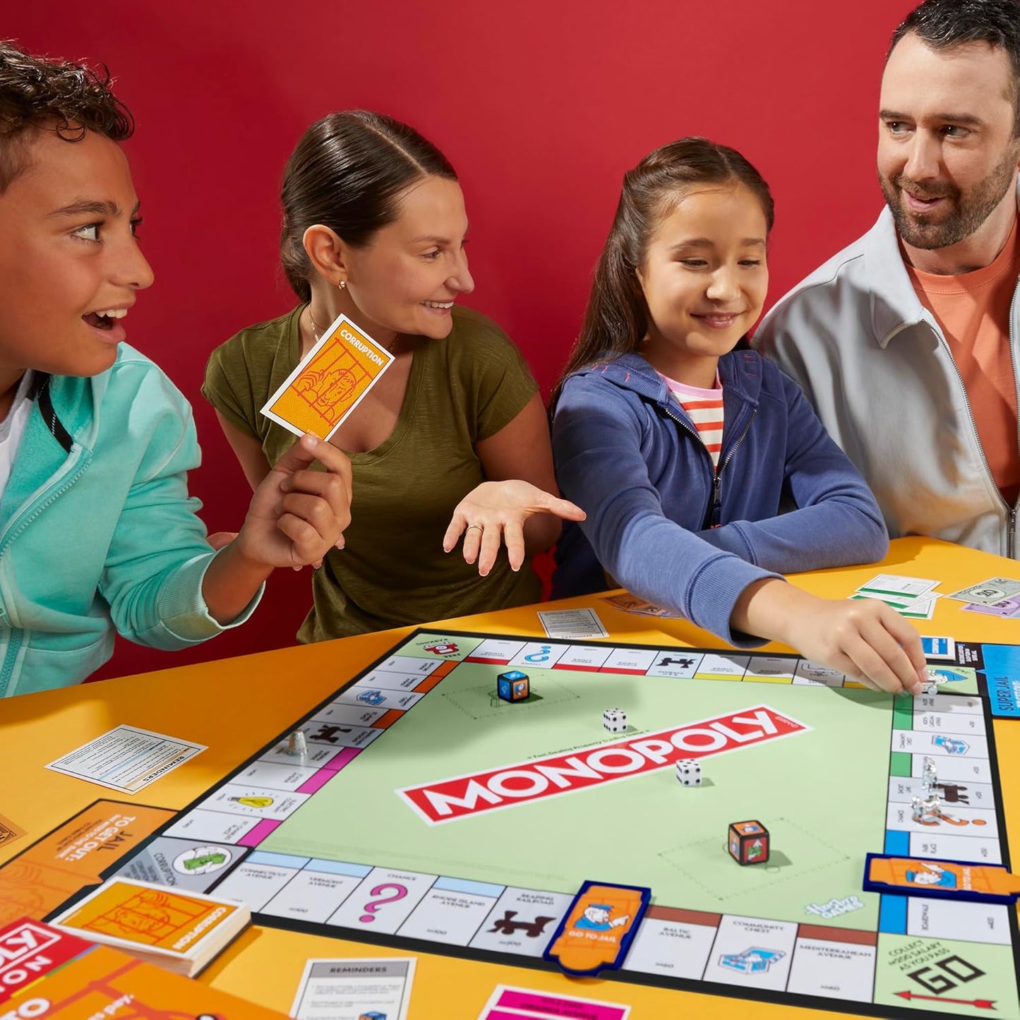 Monopoly Go to Jail Expansion – Affordable Stocking Stuffer and Easter Basket Board Game Gift for Kids and Adults