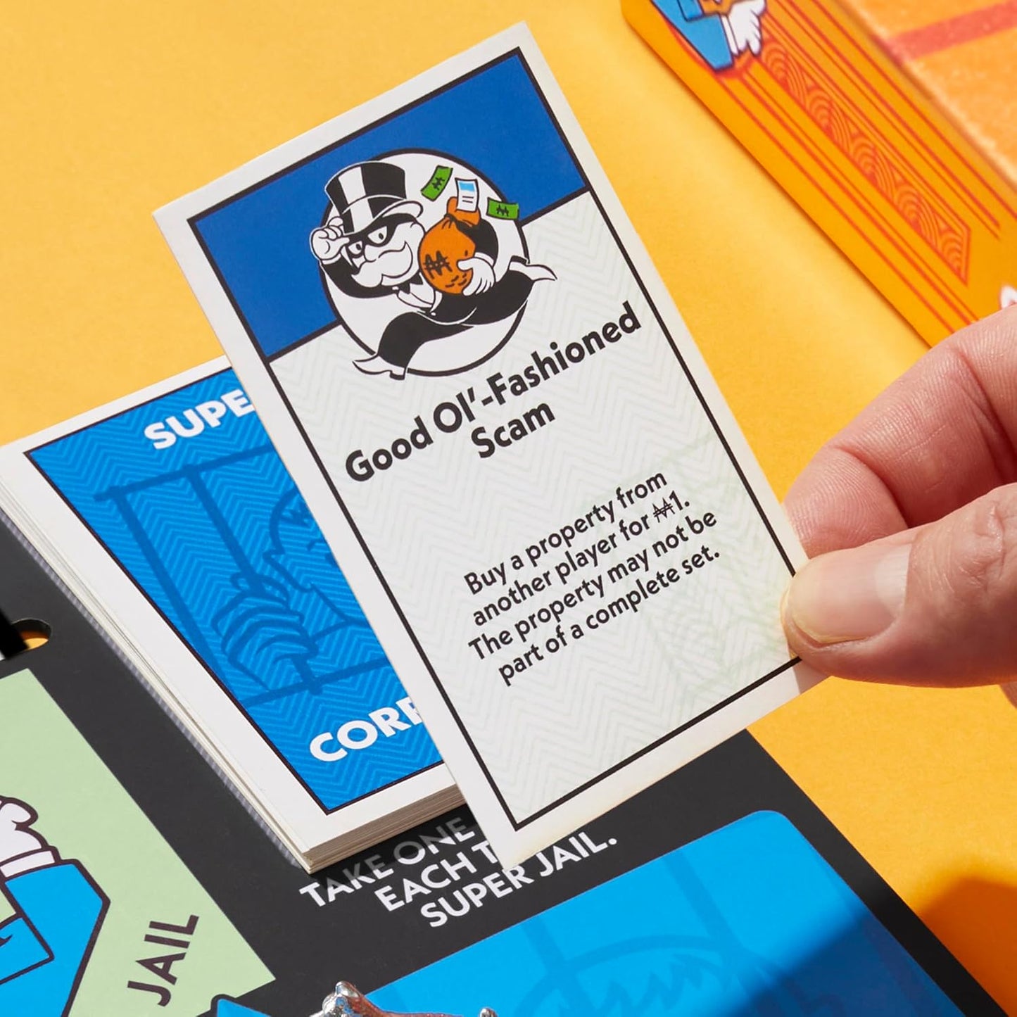 Monopoly Go to Jail Expansion – Affordable Stocking Stuffer and Easter Basket Board Game Gift for Kids and Adults