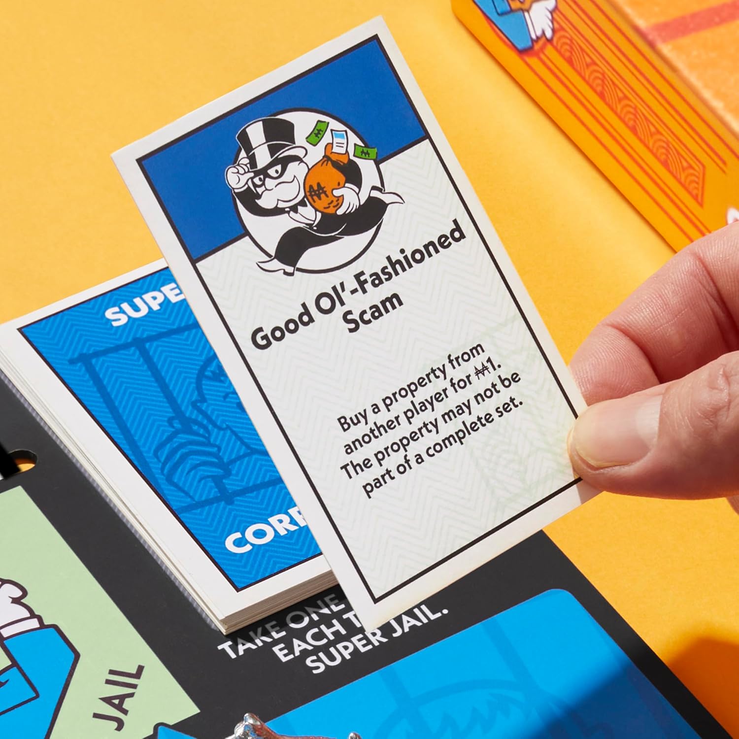 Monopoly Go to Jail Expansion – Affordable Stocking Stuffer and Easter Basket Board Game Gift for Kids and Adults