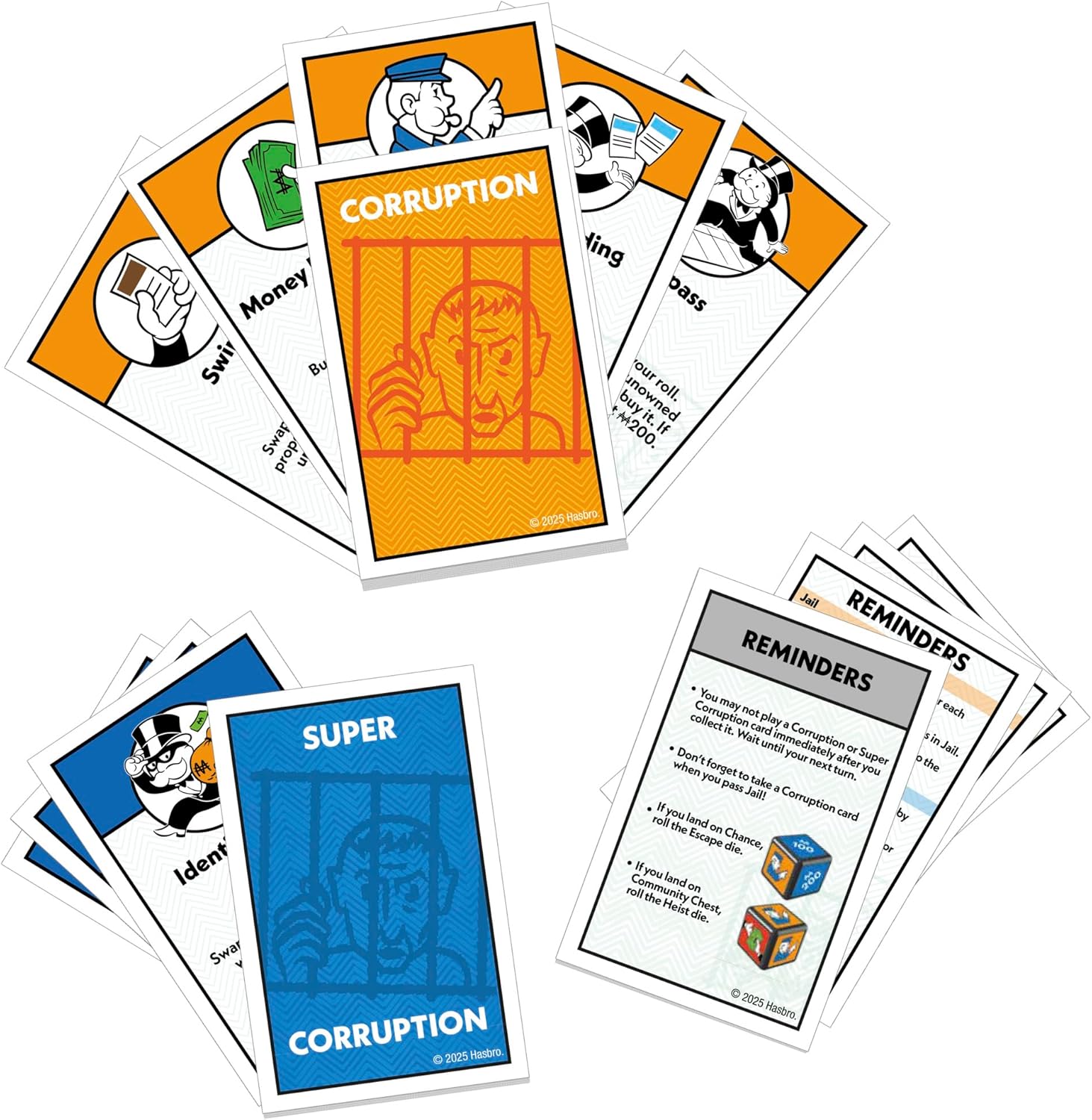 Monopoly Go to Jail Expansion – Affordable Stocking Stuffer and Easter Basket Board Game Gift for Kids and Adults