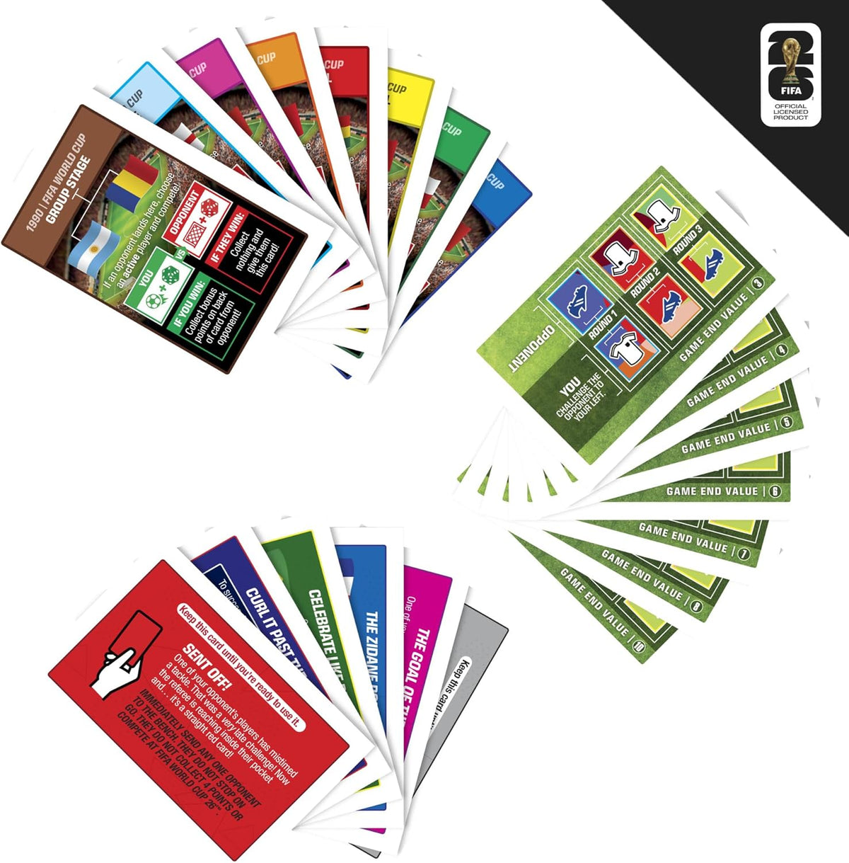 Monopoly Panini Prizm: FIFA World Cup Board Game – Portable Backyard Patio Game for Tournament Watch Parties and Cookouts