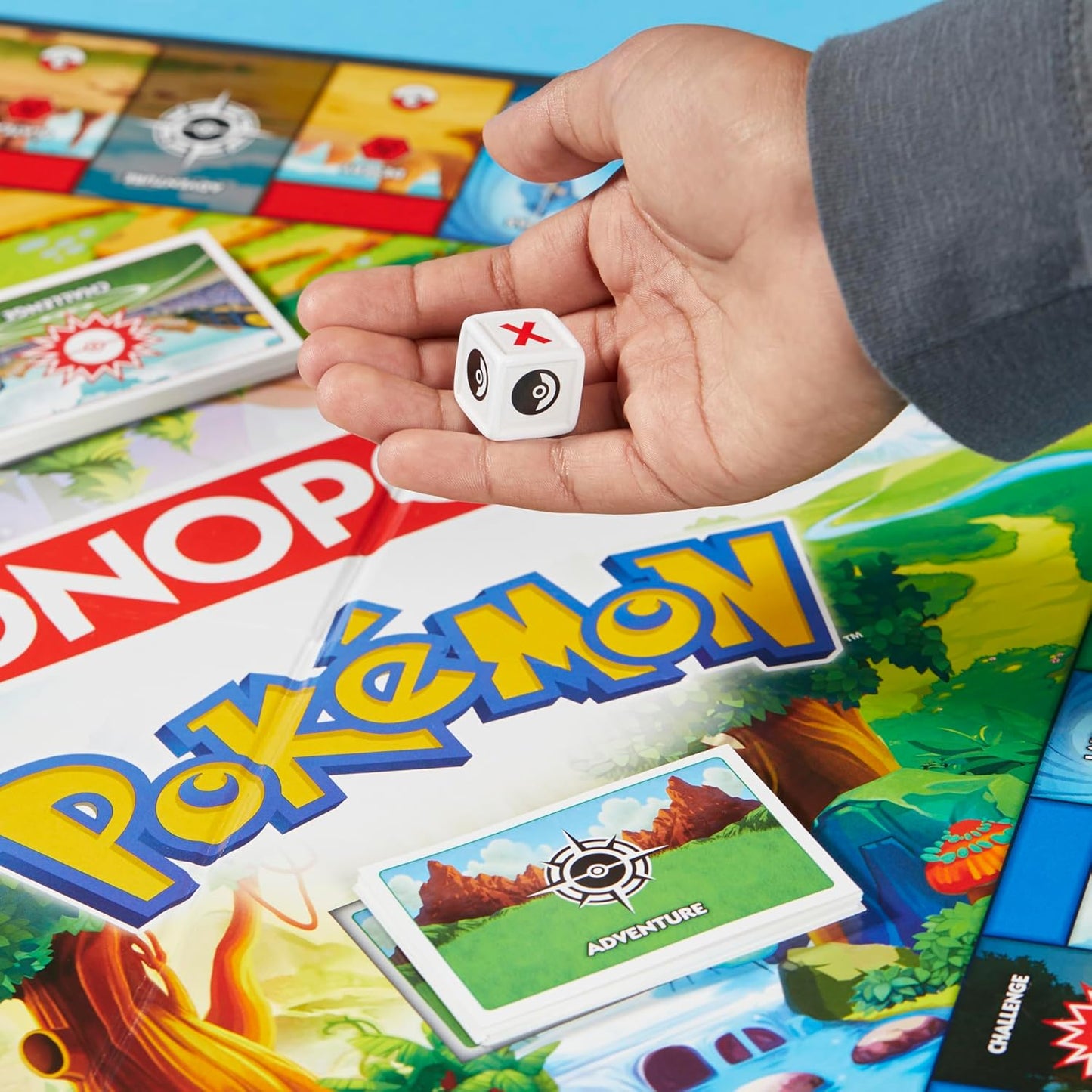 Monopoly Pokémon Edition Board Game – Safe Screen-Free Playroom Activity for Kids Ages 8+