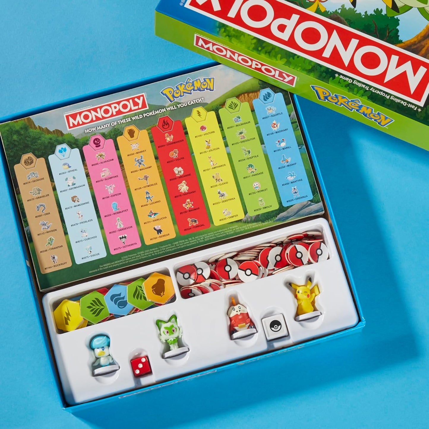 Monopoly Pokémon Edition Board Game – Safe Screen-Free Playroom Activity for Kids Ages 8+