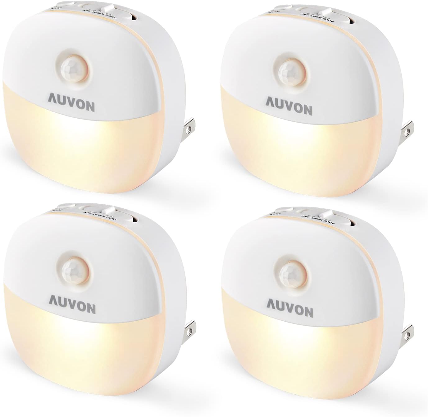 motion sensor with 3-5 meter range and 120° detection angle, auto-off after 60 seconds of inactivity