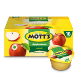 Mott's No Artificial Flavor Applesauce Cups - Healthy Breakroom Snack for Shared Workspaces and Corporate Pantry Stocking
