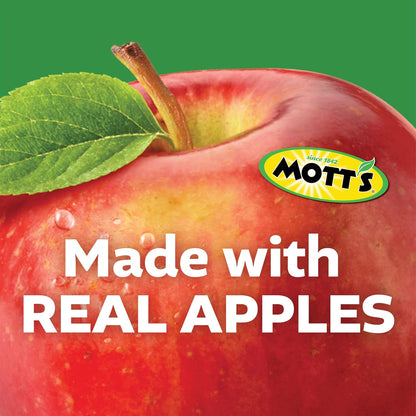 Mott's No Sugar Added Fruit Pouches – Apple, Strawberry, Blueberry, Cinnamon Snack Pack for Children and Toddlers