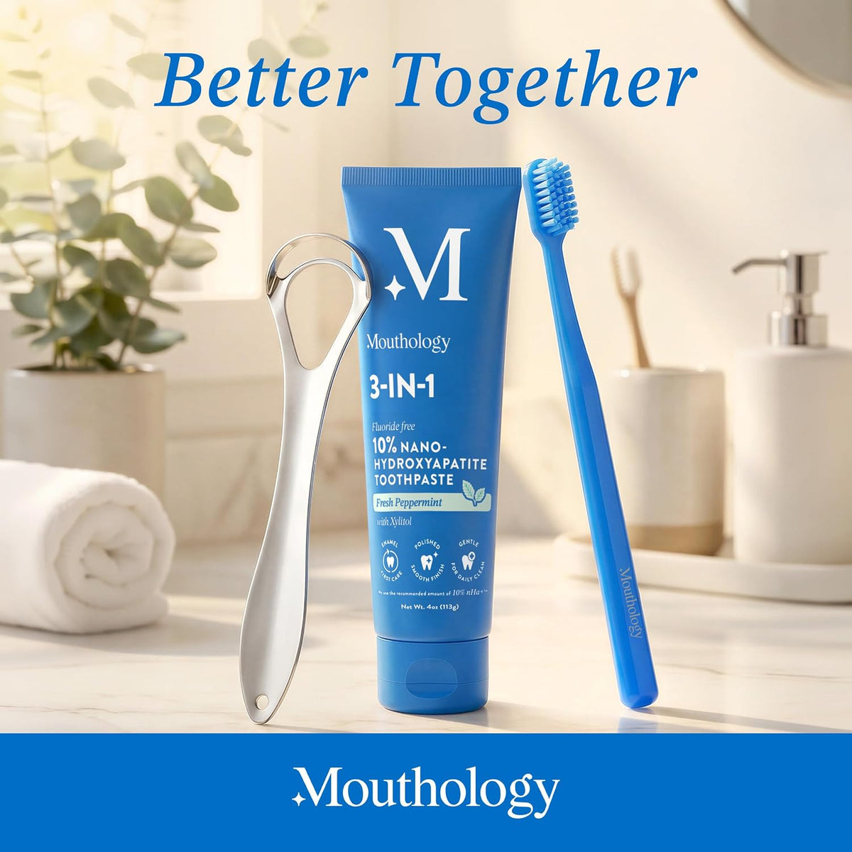 Mouthology Copper Tongue Scraper 2 Pack – Holistic Oral Care Upgrade for the Wellness-Focused Adult