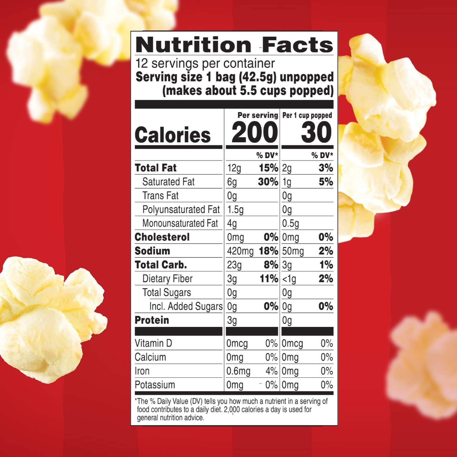 movie theater butter flavor profile with added natural butter and annatto color