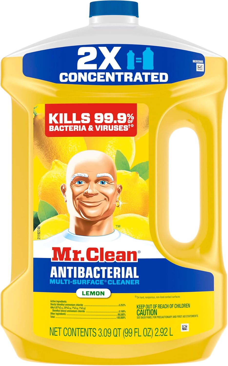 Mr. Clean Antibacterial All Purpose Cleaner, Mindful Home Reset for Wellness Routines and Weekly Deep-Clean Rituals