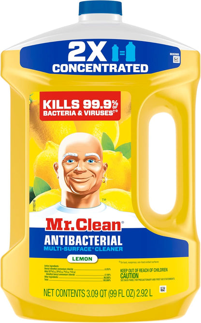 Mr. Clean Antibacterial All Purpose Cleaner, Mindful Home Reset for Wellness Routines and Weekly Deep-Clean Rituals