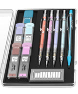 Mr. Pen- Pastel Mechanical Pencil Set – Easy-Grip Drawing Pencils for Young Artists and Beginners