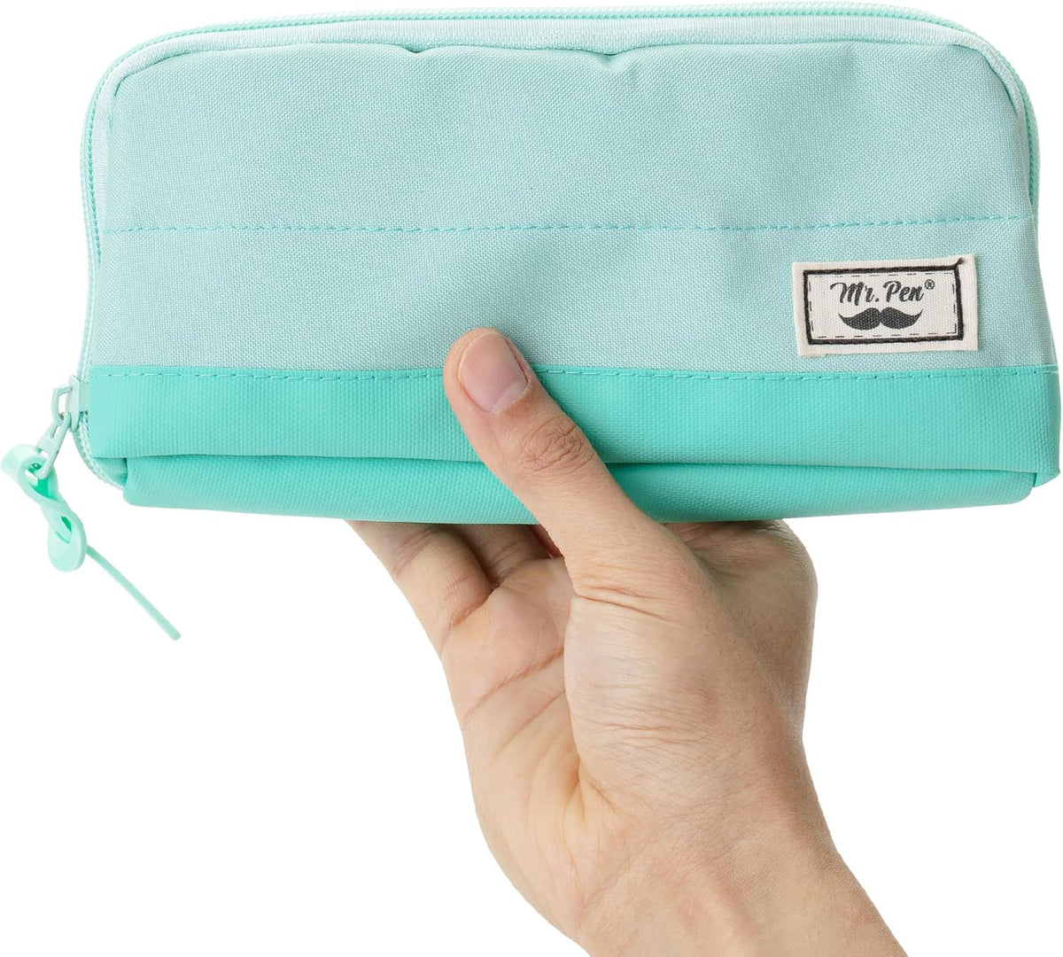 Mr. Pen Triangle Pencil Organizer for Clutter-Free Study Desk, One Pouch Replaces Multiple Holders