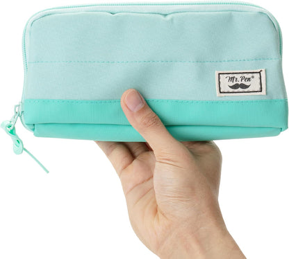 Mr. Pen Triangle Pencil Organizer for Clutter-Free Study Desk, One Pouch Replaces Multiple Holders