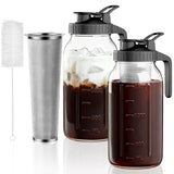 NUFUEDU 64 oz Cold Brew Coffee Maker – Thoughtful Housewarming and Birthday Gift for Coffee Lovers