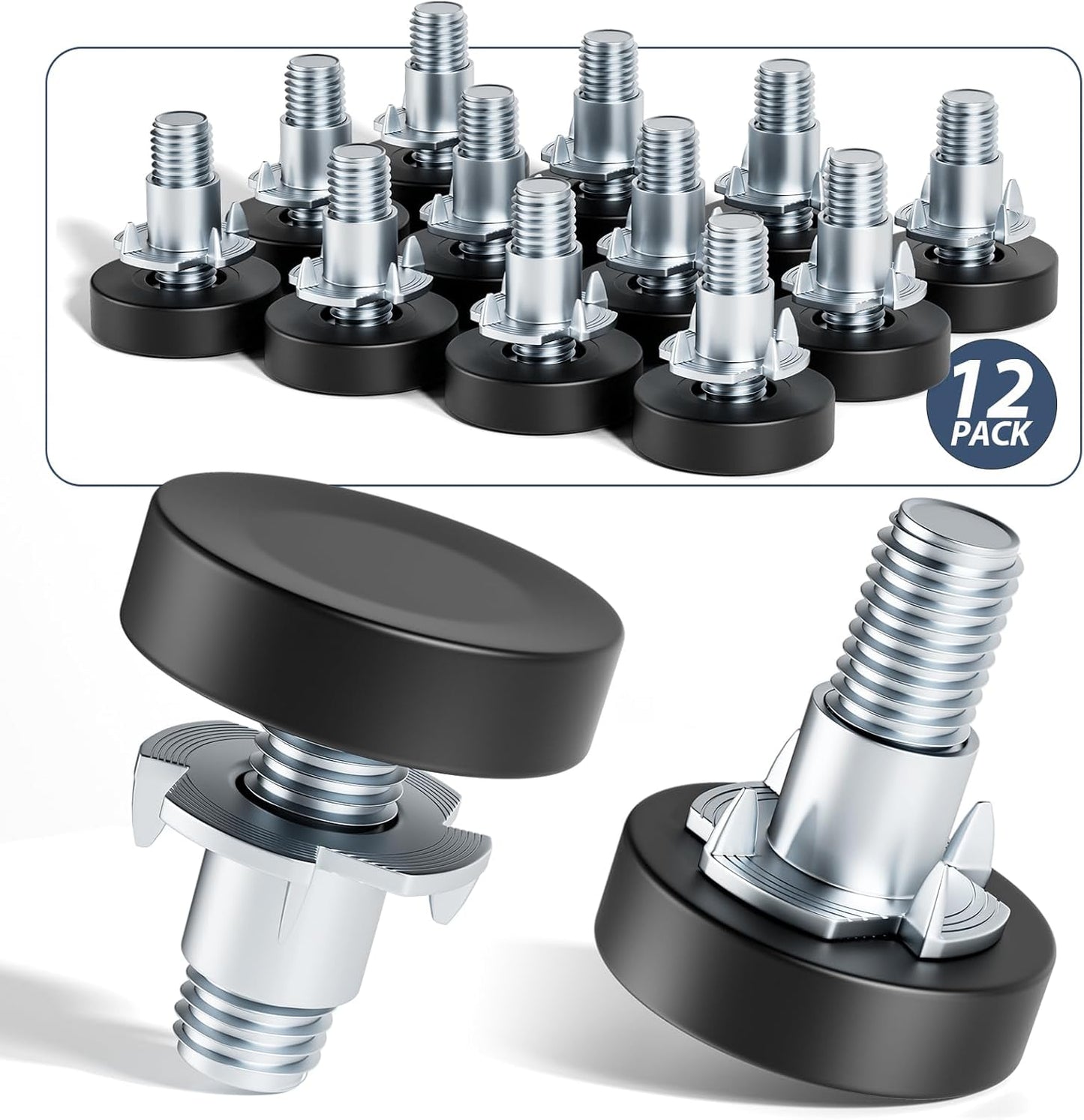 MROCO Furniture Leveling Feet – Patio Table Stabilizer, Weather-Resistant Levelers for Outdoor Dining Sets