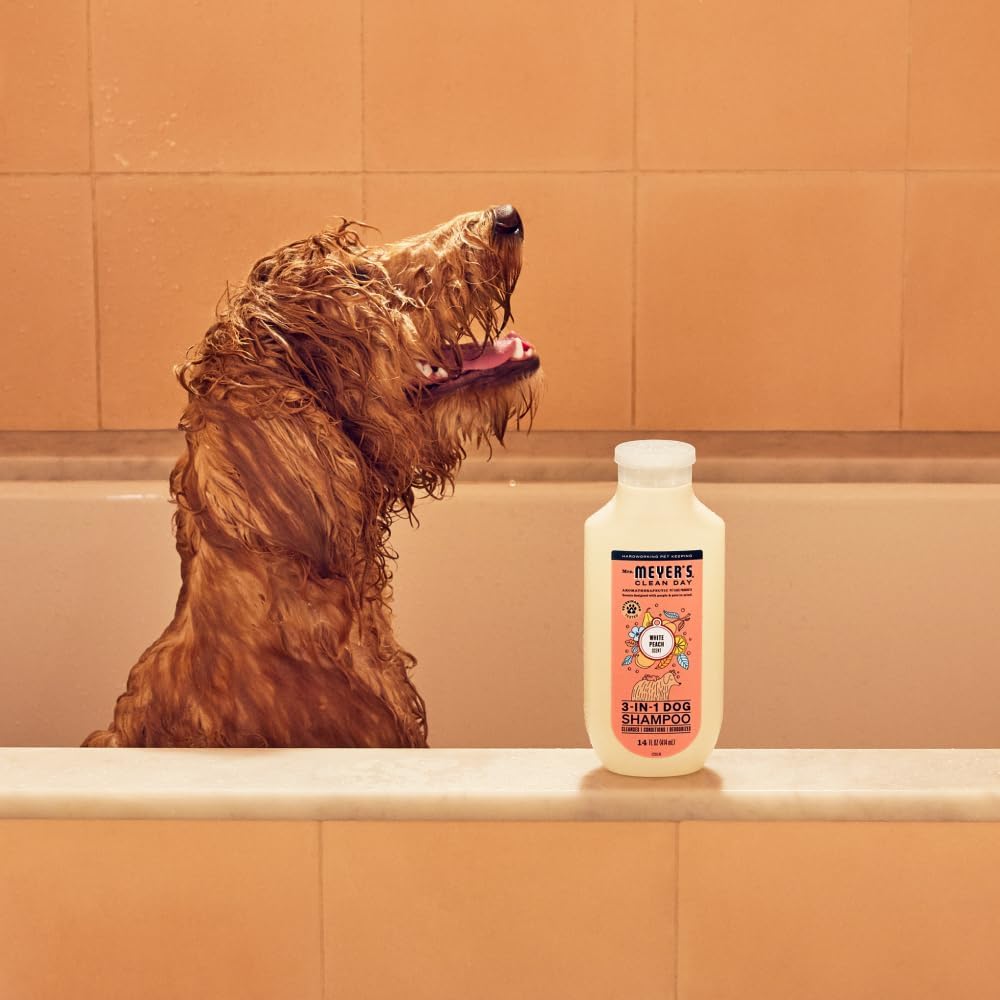Mrs. Meyer's Clean Day 3-in-1 Dog Shampoo, Housewarming Gift for New Puppy Parents