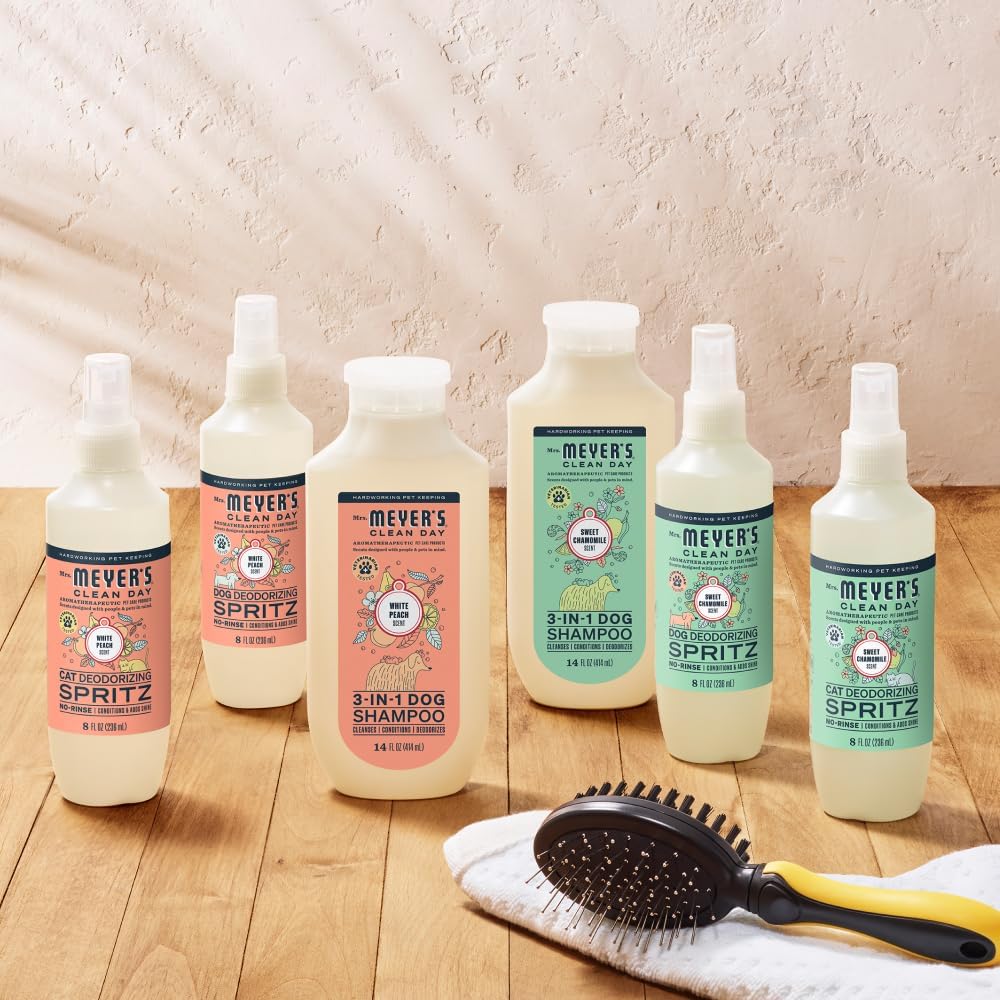 Mrs. Meyer's Clean Day 3-in-1 Dog Shampoo, Housewarming Gift for New Puppy Parents