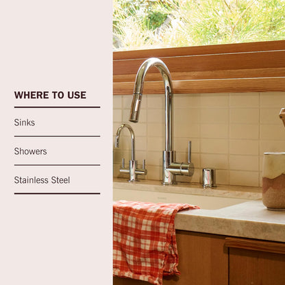 Mrs. Meyer's Clean Day Apple Blossom Vinegar Gel Spray – Thoughtful Housewarming Gift for New Homeowners